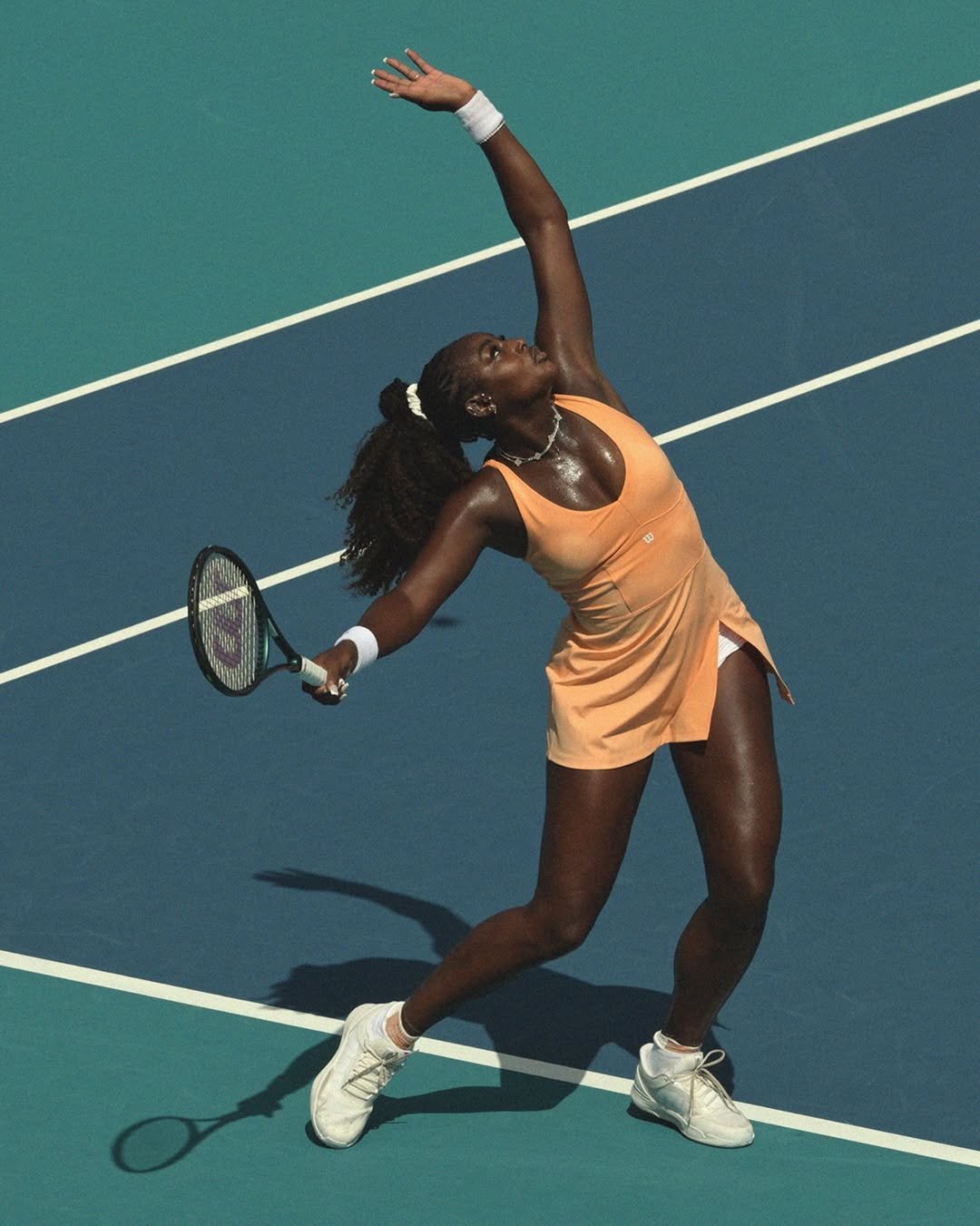Serve toss, Miami Open 2026